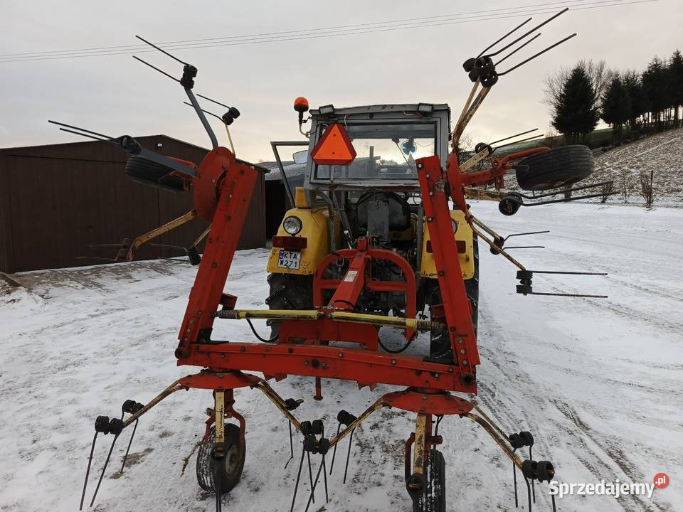 Przewracarka hydrauliczna do siana Galfre Zgrabiarki i przetrząsacze małopolskie Lubinka