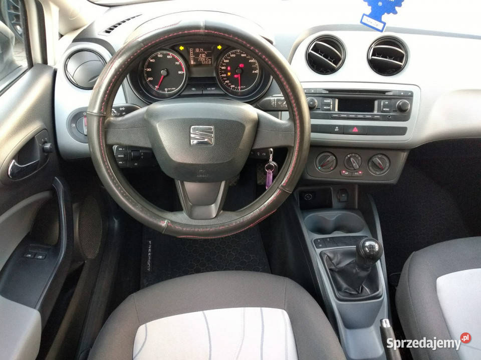 Seat Ibiza 12 69 LPG klimatyzacja IV 2008 Tychy