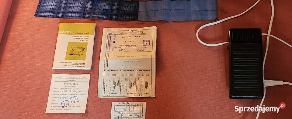 Maszyna do szycia Łucznik 466 Predom RICCAR Gliwice