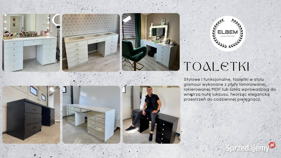 MEBLE SZKLANE GLAMOUR