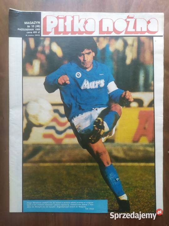 Piłka Nożna Magazyn rocznik 1989 kompletny