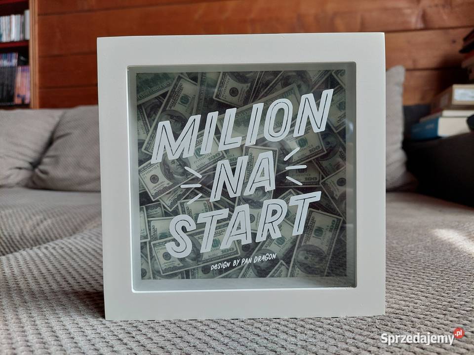 skarbonka Milion na start Wyposażenie wnętrz