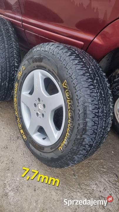 Koła AMG mercedes ML w163 Yokohama AT 33cale Motoryzacja
