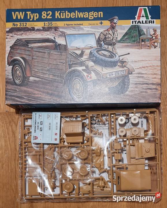 Model do sklejania Italeri VW Typ82 Kubelwagen Bochnia sprzedam