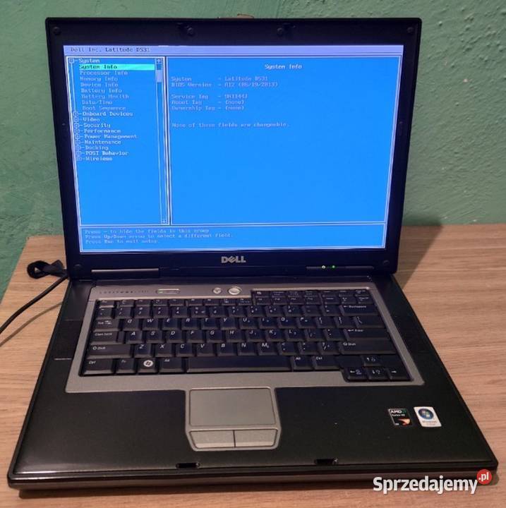 Dell D531 Turion 64 2x20GHz 2GB 160GB WIFI WIN10 mazowieckie Warszawa sprzedam