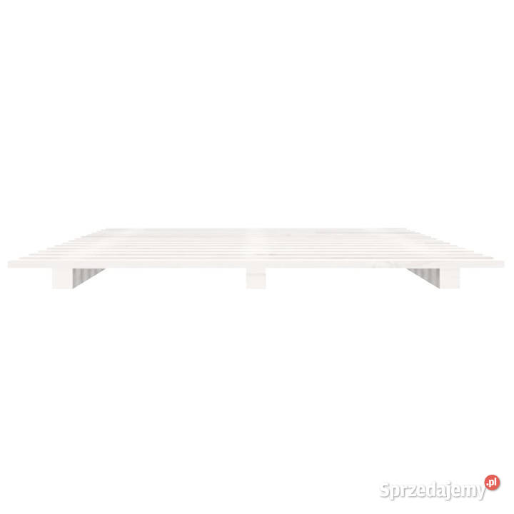 Rama łóżka biała lite drewno sosnowe 135x190 Warszawa