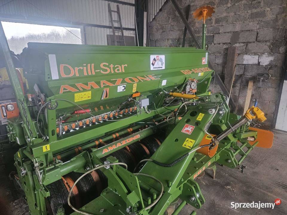 Zestaw naklejek na siewnik AMAZONE pomarańczowy Kamionna