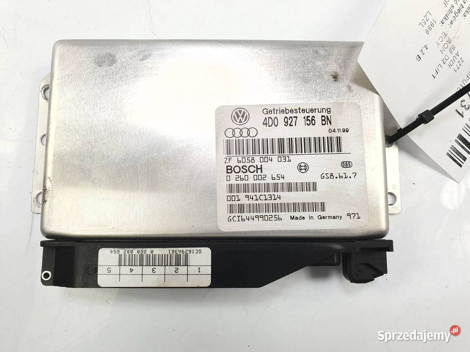 KOMPUTER AUDI S8 D2 LIFT 4D0927156BN Lipno