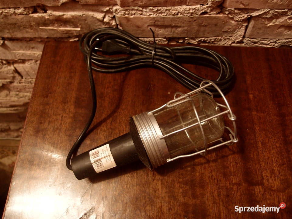Lampa przenośna warsztatowa kanałowa 230V E27 Łódź