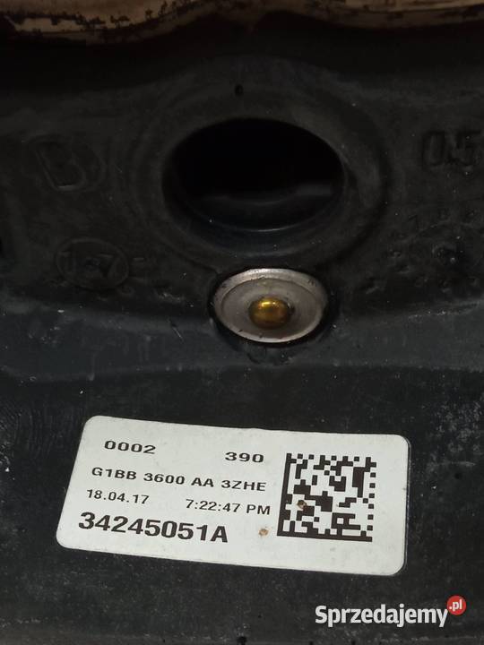 KIEROWNICA STLINE SKÓRZANA 34245051A Ford Fiesta Motoryzacja