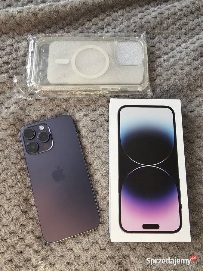 iPhone 14 Pro 512GB Deep Purple Pełny Zestaw podkarpackie Jasło