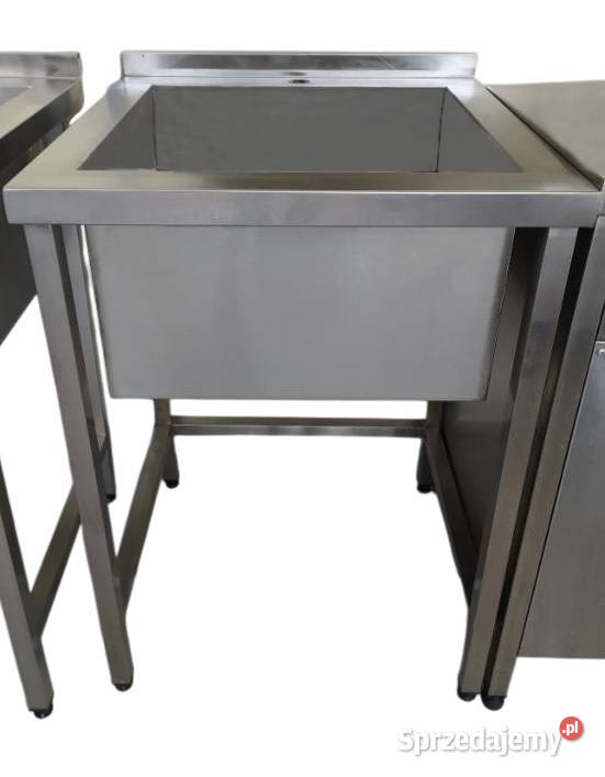Zlew gastronomiczny jednokomorowy 600600850 mm Warszawa