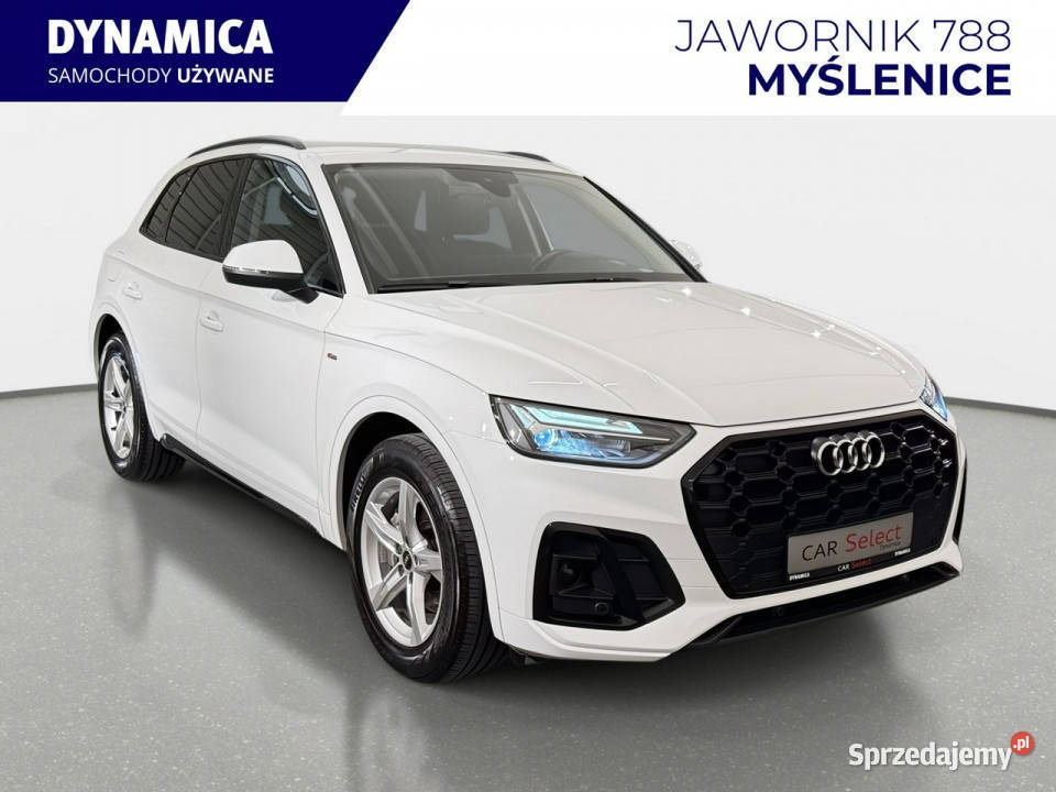 Audi Q5 VAT 23 Sline 35TDI mHEV 163 Stronic 2022 czujnik parkowania Myślenice