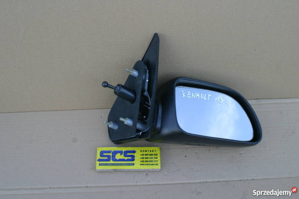 RENAULT 19 LUSTERKO BOCZNE PRAWY PRZÓD KOMPLETNE lubuskie Bieleń