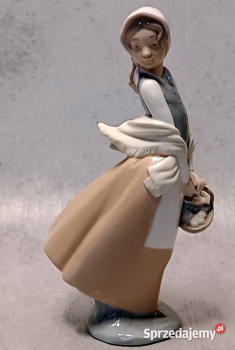 LLADRO seria NAO 237GM Zbieranie jajek Gathering Gdańsk sprzedam