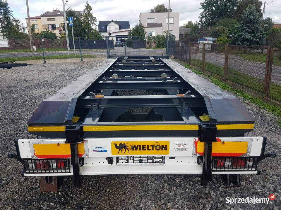 inne Wielton WIELTON 2 PRZYCZEPA POD KONTENERY Poręba