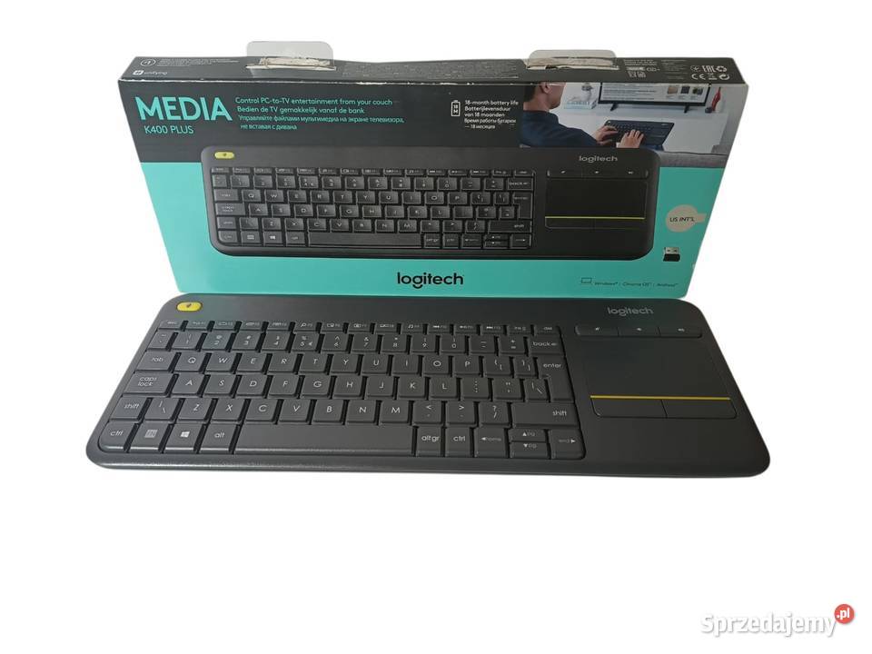 Klawiatura LOGITECH K400 Plus Katowice sprzedam