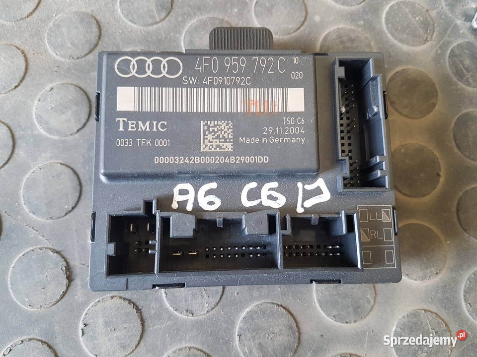 AUDI A6 C6 MODUL DRZWI CZUJNIK 4F0959792C Turkowice sprzedam