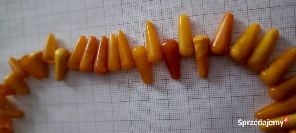 Naszyjnik Bursztyn Vintage amber Białystok