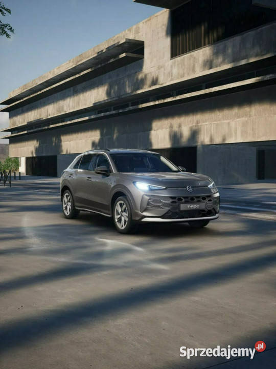Volkswagen TRoc Wersja Life 15 eTSI 116 DSG nieuszkodzony Łódź