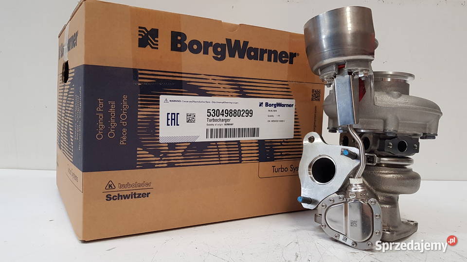 Turbosprężarka BorgWarner KKK 53049880299 Siedlce