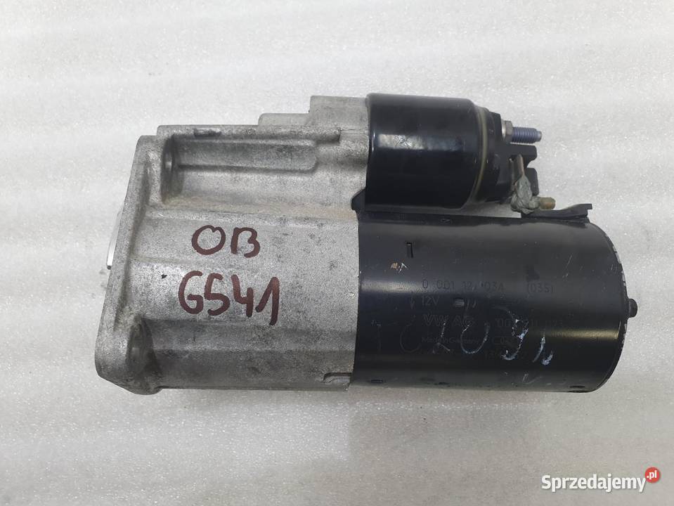 ROZRUSZNIK VW POLO LUPO 14 16V 0001121034 Układ elektryczny silnika