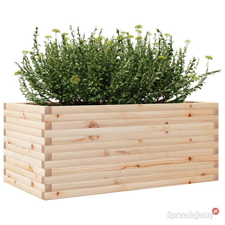 Donica ogrodowa 110x60x455 lite drewno sosnowe Donice mazowieckie