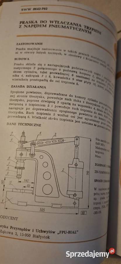 Narzędzia tom 2 SWW 0642 unikat 3 wydanie Łęczyca sprzedam