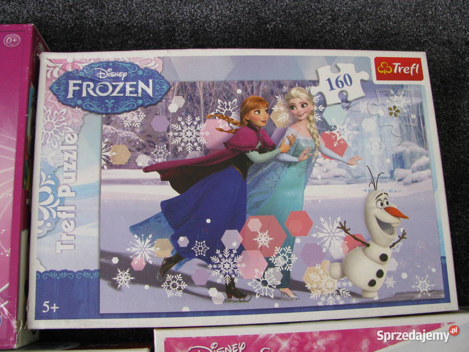 Puzzle Frozen Disney Princess Enchantimals Dla Dziecka Trzebinia