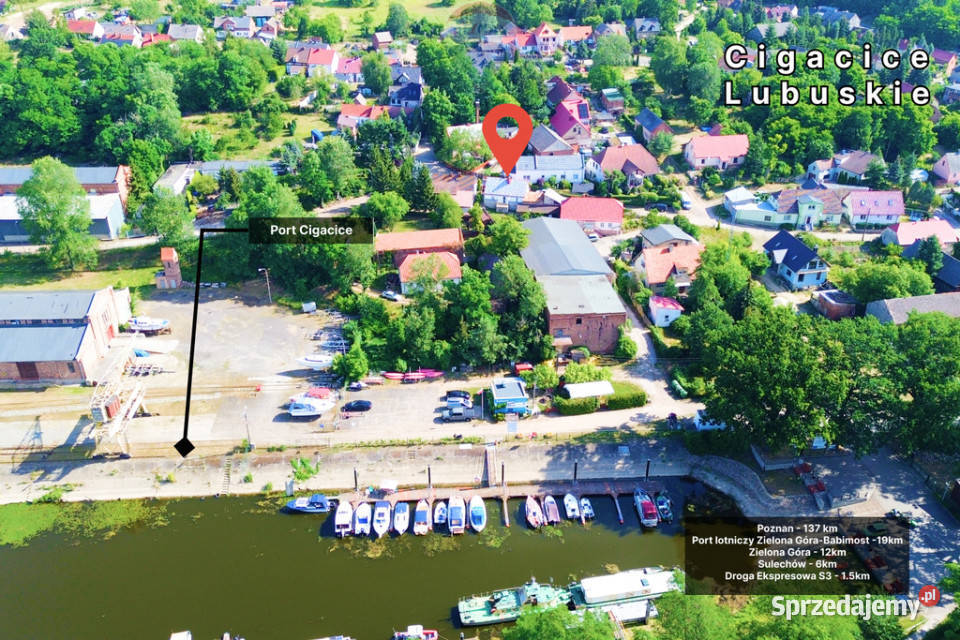 Na sprzedaż uroczy mały domek Odrą piwnica Cigacice