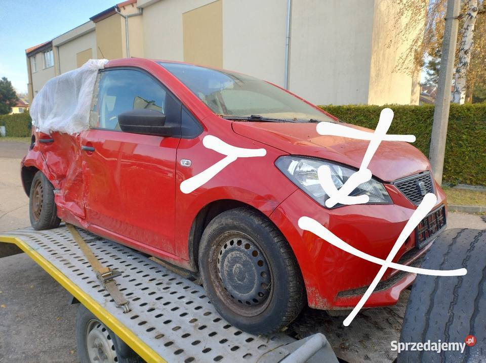 Seat Mii 2012r 10 MPI B 148 Części Wysyłka Rok produkcji 2012 Samochody na części warmińsko-mazurskie