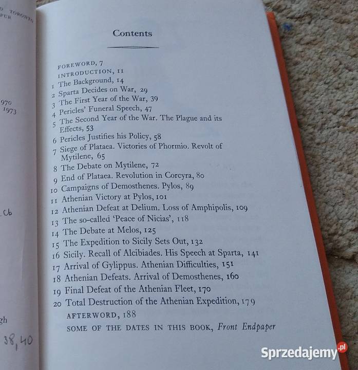 Athens at war retold by Rex Warner literatura piękna - proza zagraniczna Proza i poezja Gdańsk