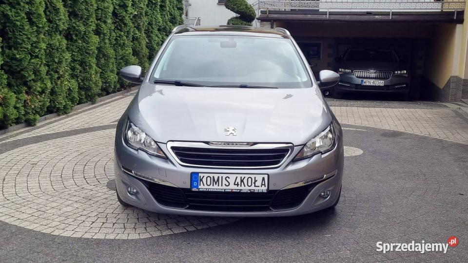 Peugeot 308 SW 16 HDI Navi Serwis ASO Panorama kurtyny powietrzne Płońsk sprzedam