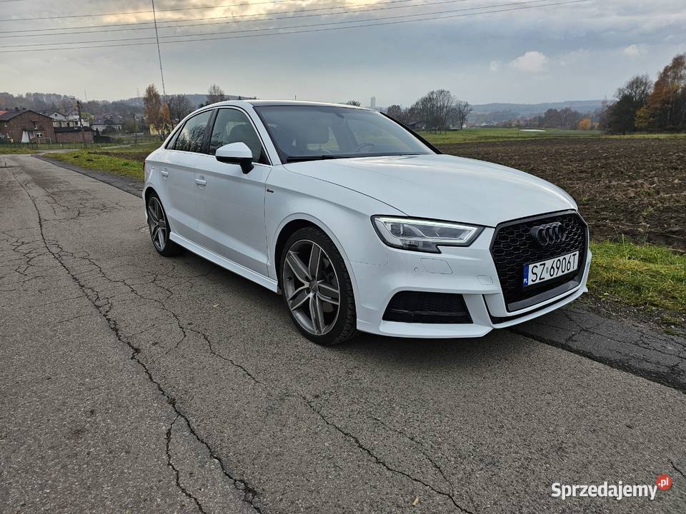 Audi a3 8v sedan 20tfsi 190 SLine skóry Zabrze
