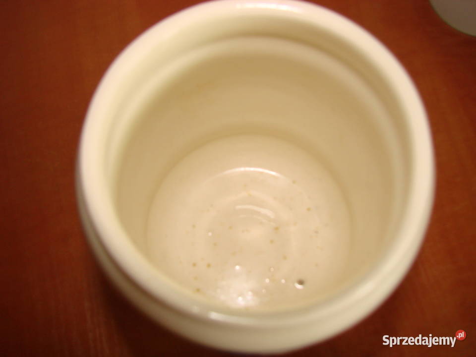 Włocławek fajansowy pojemnik Pruszcz Gdański