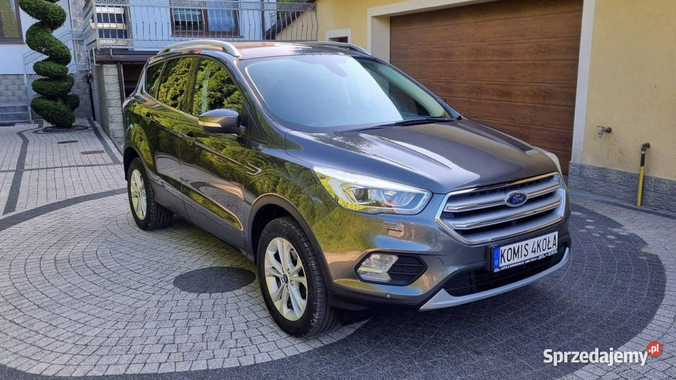 Ford Kuga Serwis Kamera Navi PółSkóry GWARANCJA garażowany Płońsk