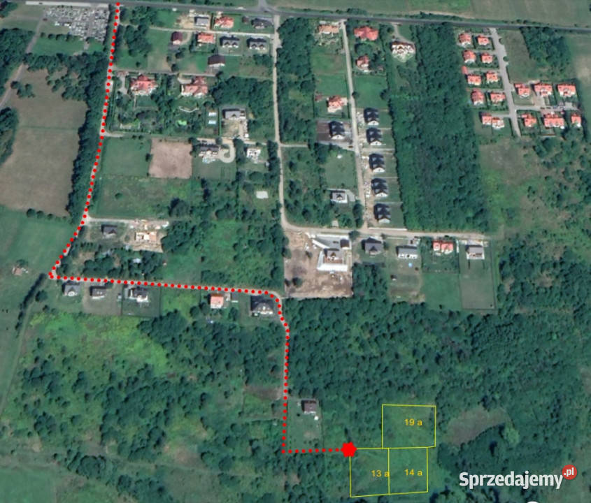 Raciborsko Wieliczka prywatnie19a 13 i 14a budowlana