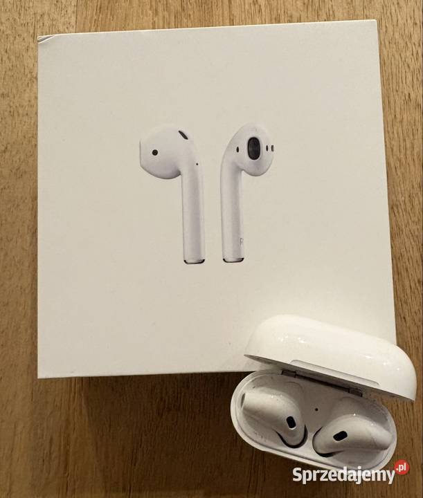 Apple AirPods 2 generacji z etui ładującym Wilczyn