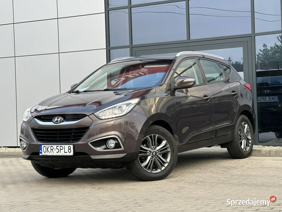 Hyundai ix35 Półskóra Grzane fotele Climatronic Kąty Opolskie