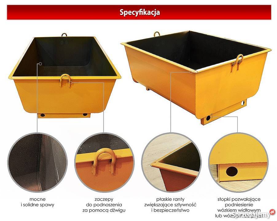 Pojemnik kastra kalfas 300l na zaprawę murarską Pozostałe Kraków