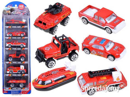 autka metalowe 6 mix 3505 STR Stalowa Wola sprzedam