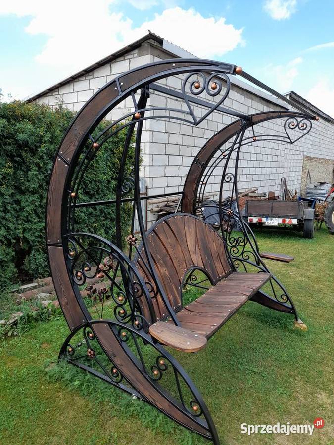 Huśtawka ogrodowa metalowa kuta podlaskie Mień