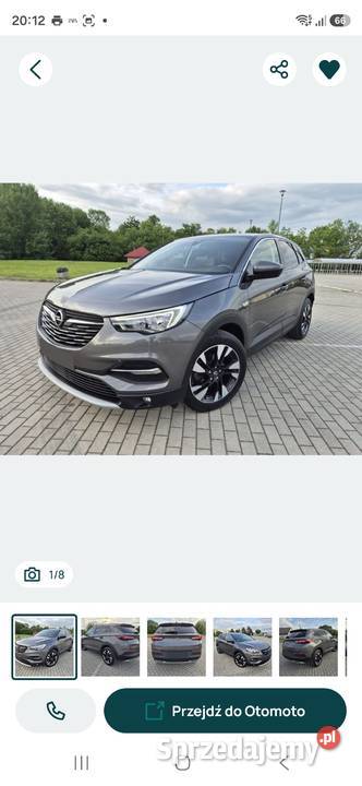 Opel Granland X 2019r Ultimate Dębina