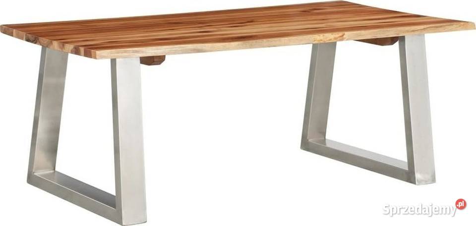 vidaXL Stolik kawowy 100x60x40 drewno akacjowe i lubelskie Zamość