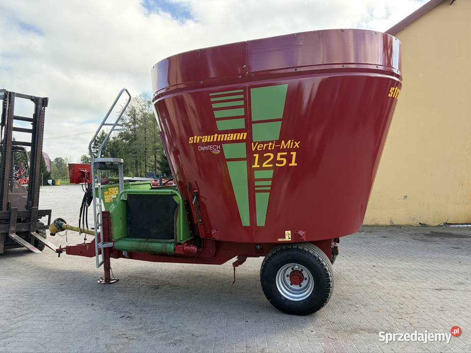 Wóz paszowy Strautmann Verti Mix 1251 paszowóz