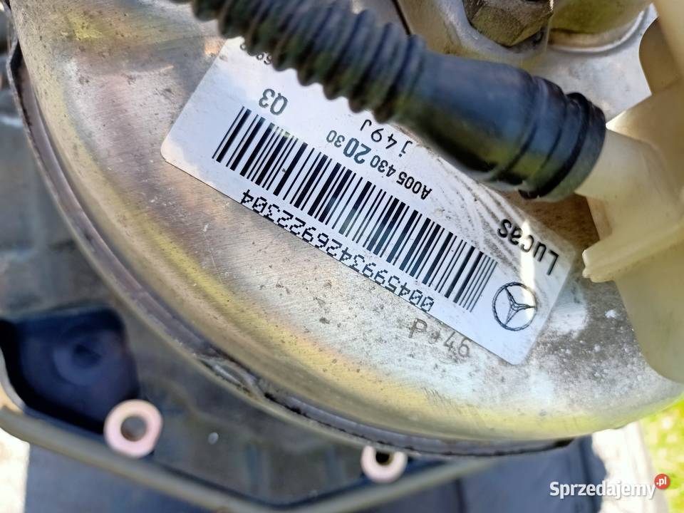 serwo hamulcowe Mercedes A klasa W168 Szczecin