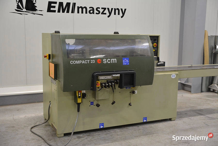 Strugarka czterostronna SCM COMPACT 23 Głowice w małopolskie Biertowice sprzedam