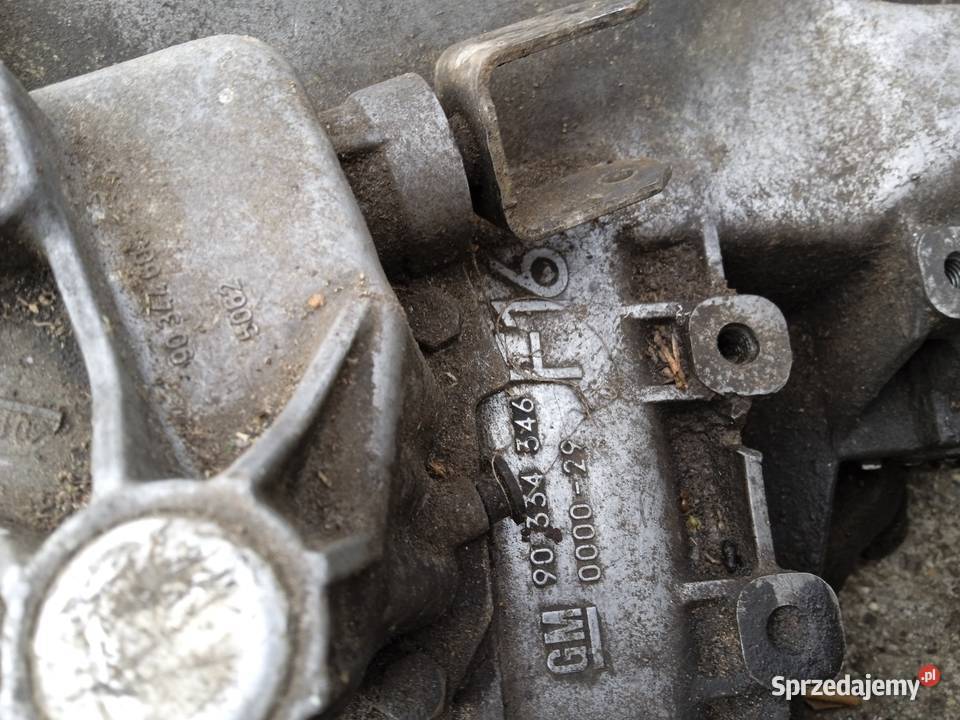 Skrzynia biegow opel vectra bastra g F16