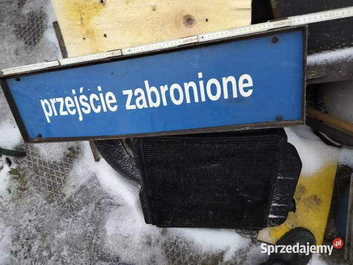 TABLICA INFORMACYJNA METALOWA