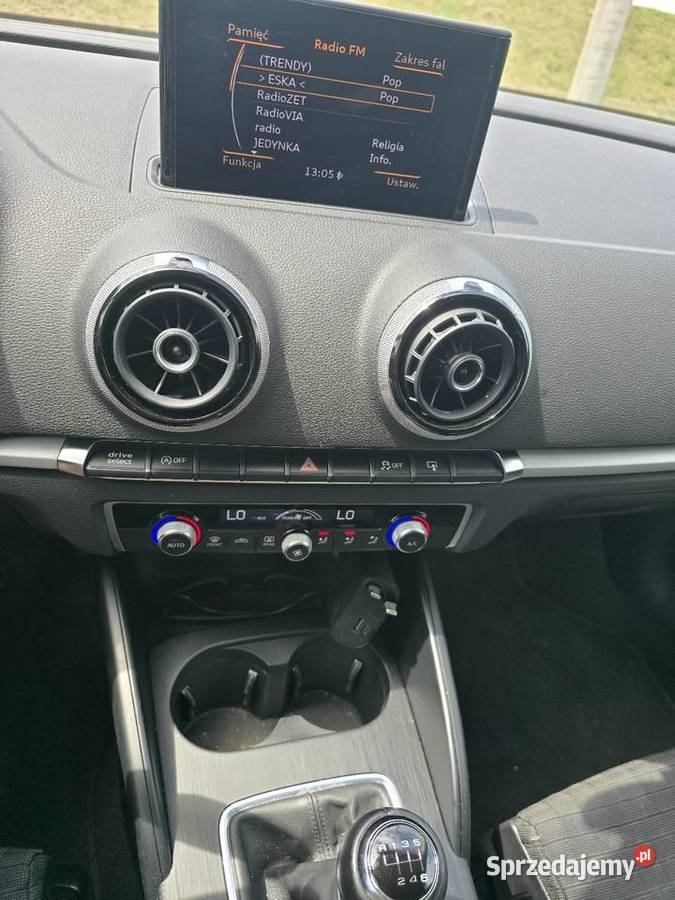 Audi a3 benzyna 140koni 1 własciciel nowosci srebrny podkarpackie Łubno